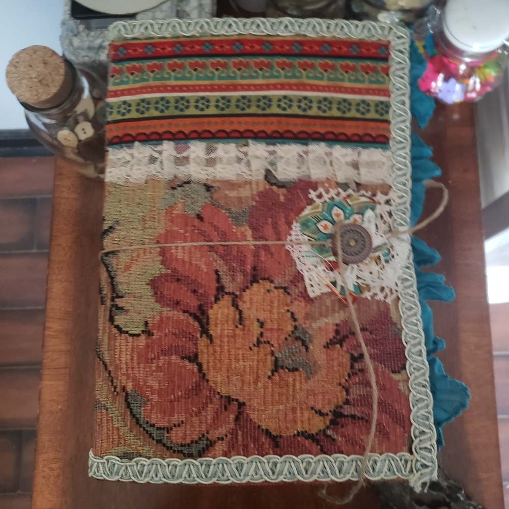 Junk journal bohemian style. Chunky journal with around 200 pages front …